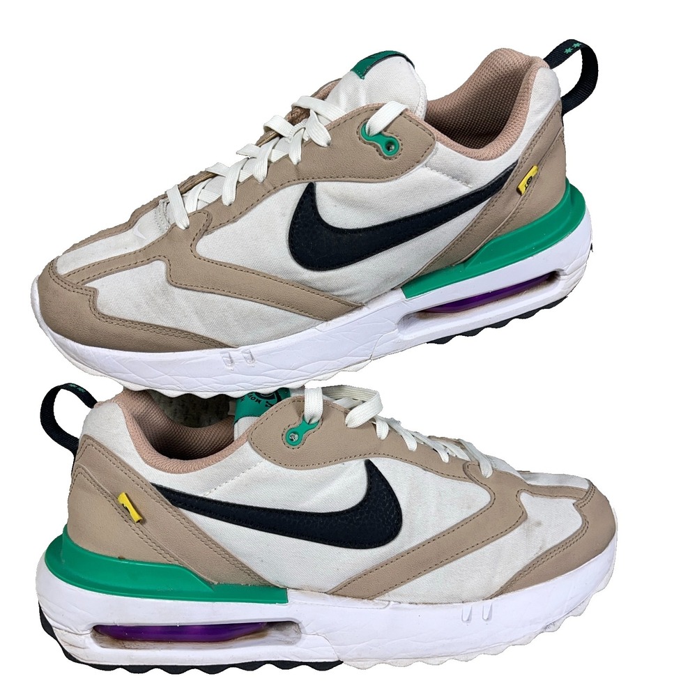 Nike Air Max Dawn SE Moving Company Shoes‎ Sneaker Mens 9.5 Tan Green DV2113-100